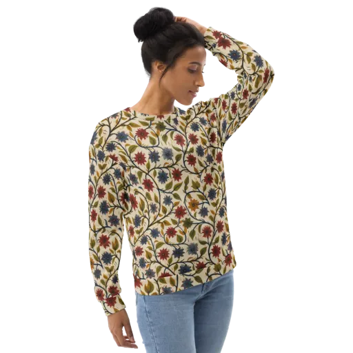 Heritage Vine on a Sweatshirt