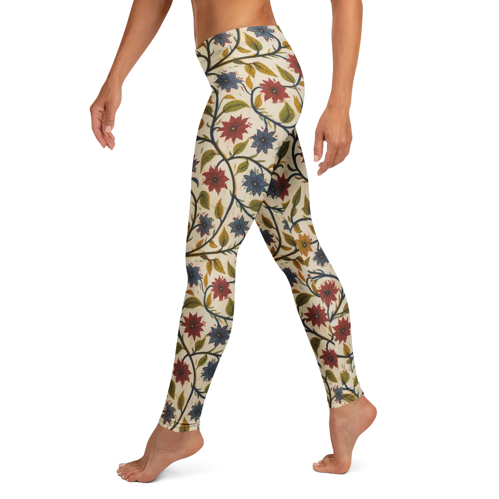 Heritage Vine on Leggings — Left