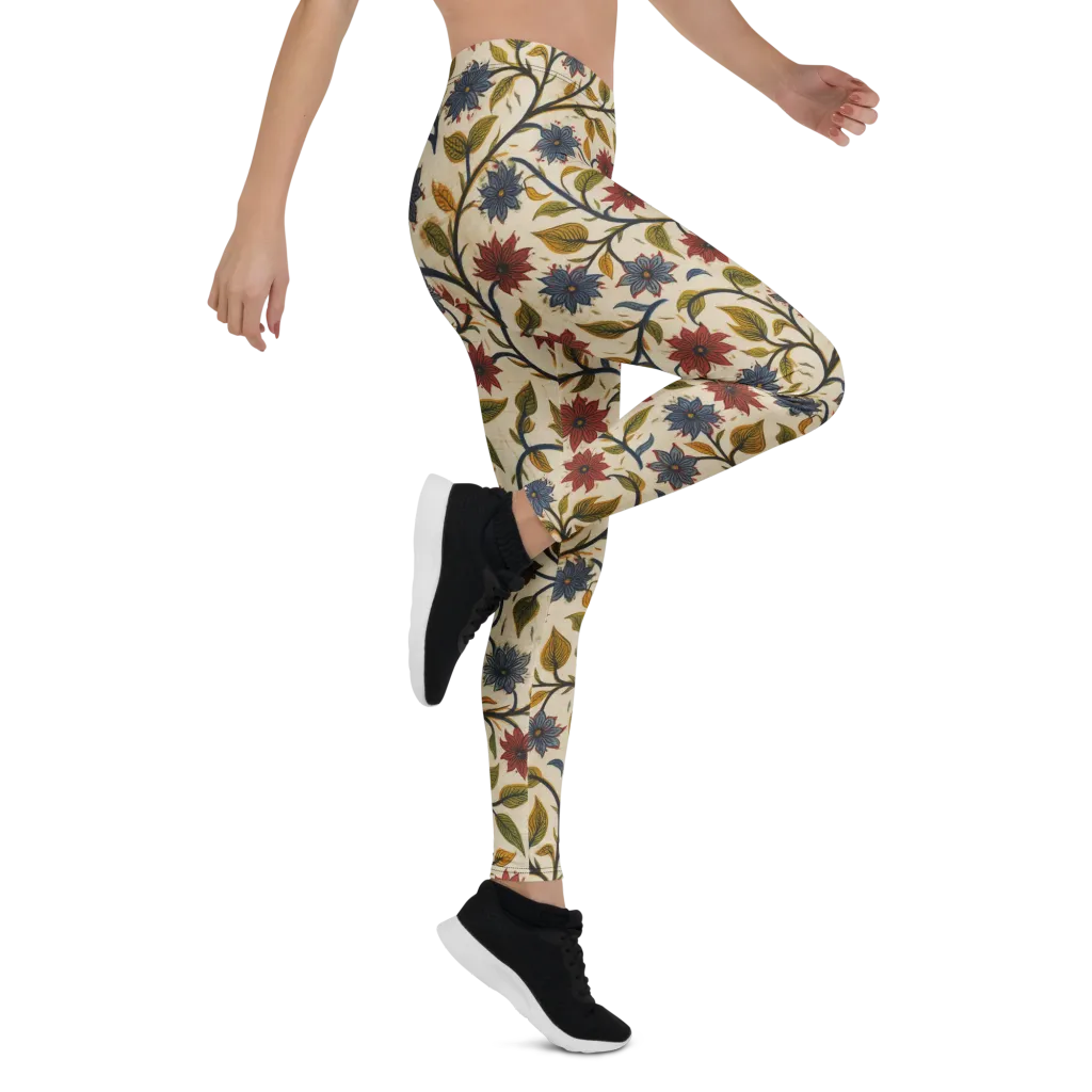 Heritage Vine on Leggings — Right