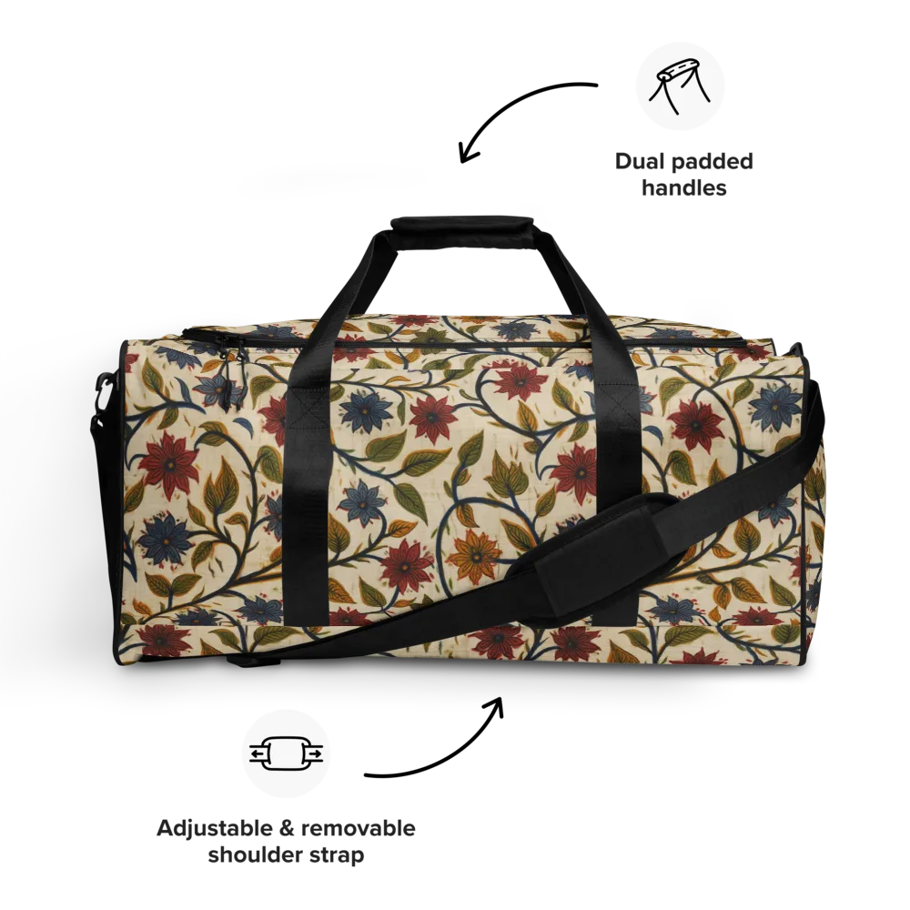 Heritage Vine on Duffle Bag — Front