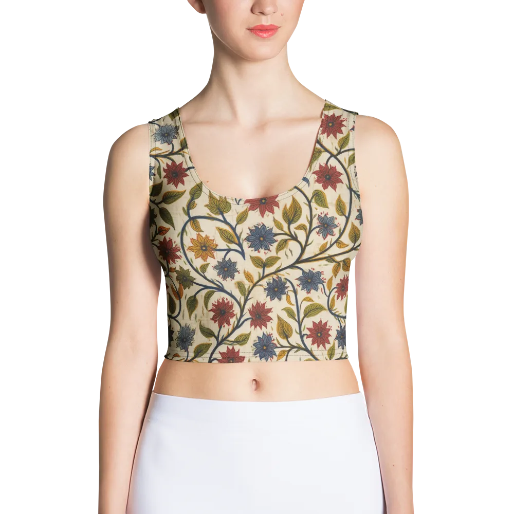 Heritage Vine on Crop Top — Front