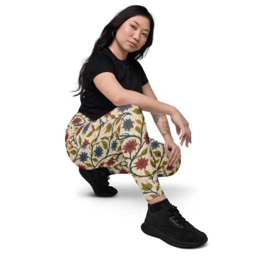 Heritage Vine on a Leggings with Pockets