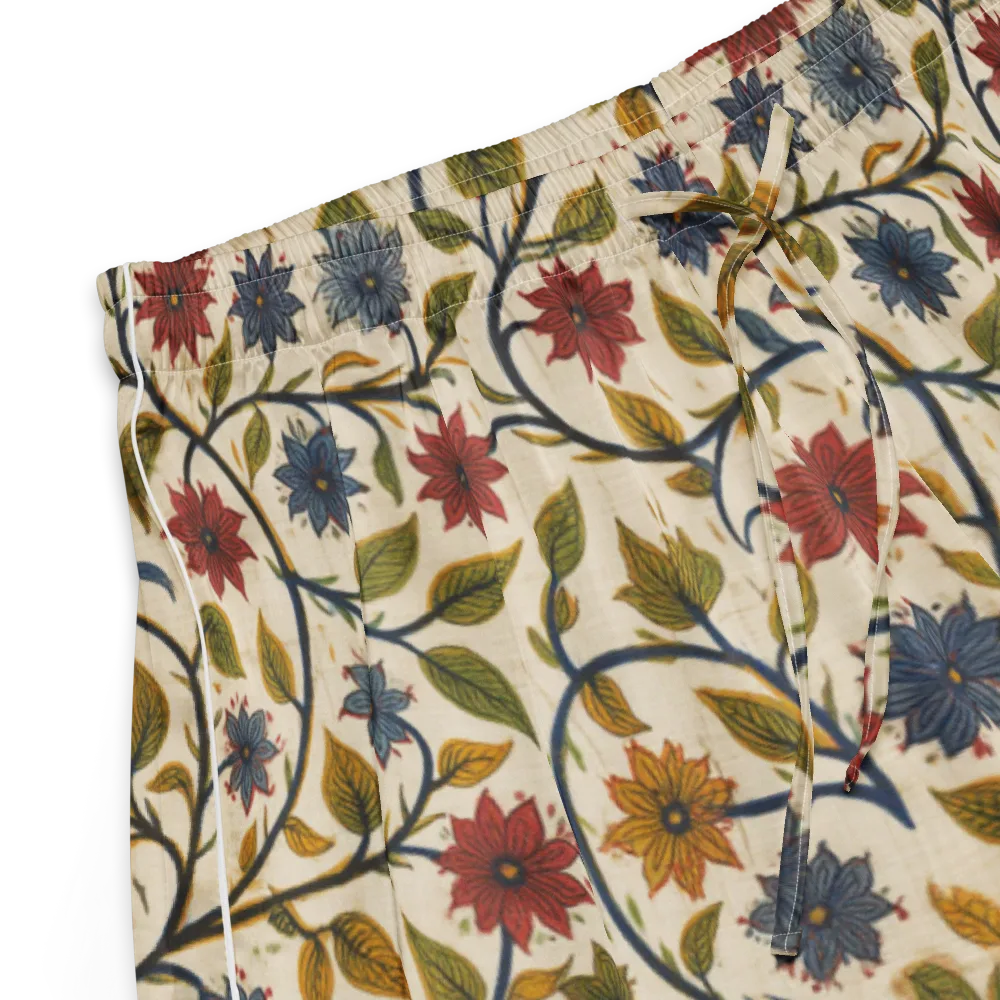 Heritage Vine on Women's Pajama Shorts — Product details