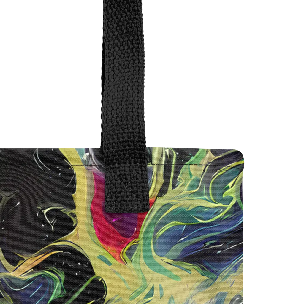Neon Eclipse on Tote Bag — Product details