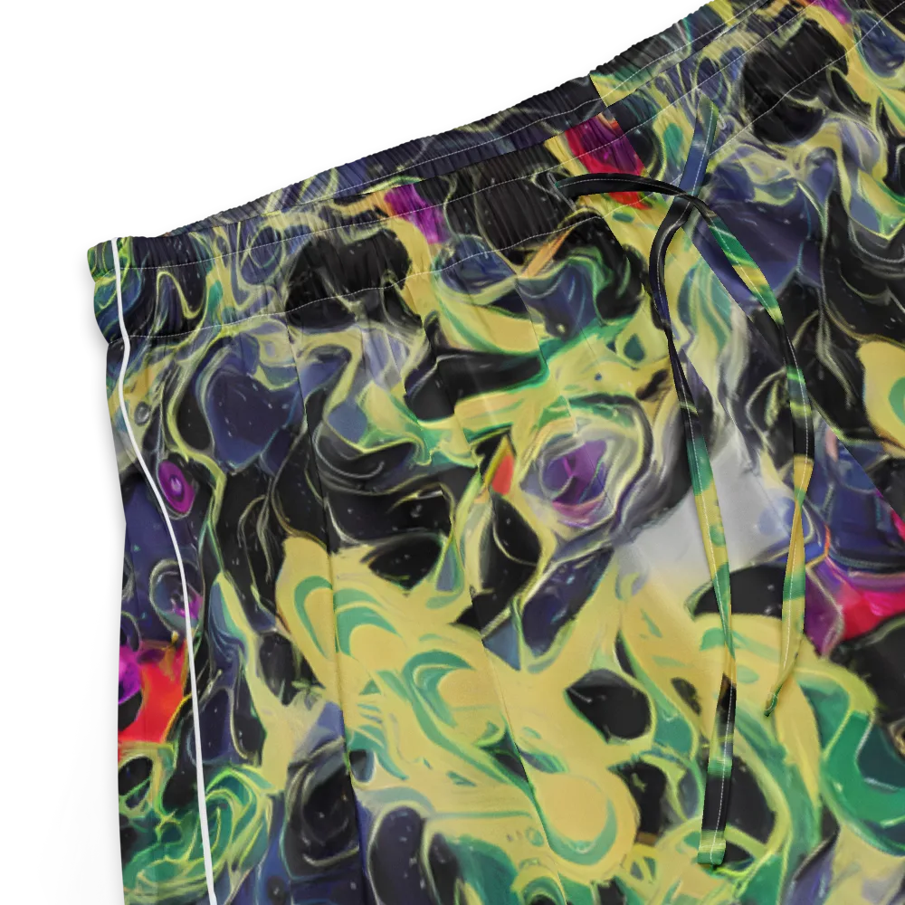 Neon Eclipse on Women's Pajama Shorts — Product details