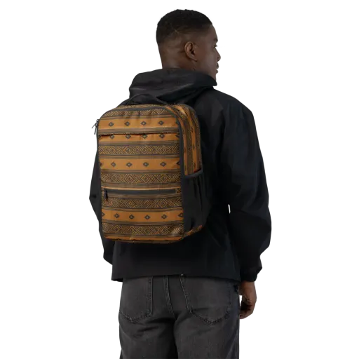 Indigo Loom on a Utility Backpack