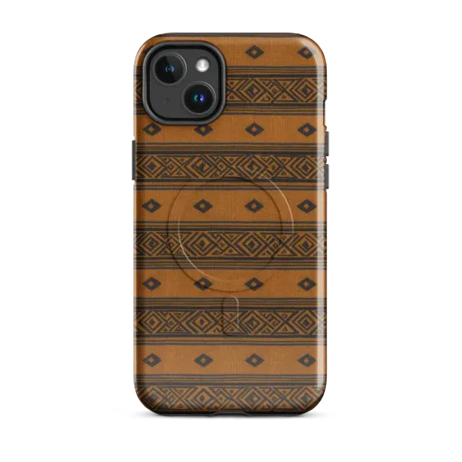 Indigo Loom on a MagSafe Tough Case for iPhone®