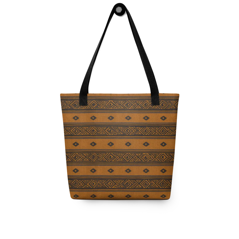Indigo Loom on Tote Bag — Front