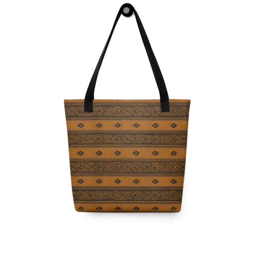 Indigo Loom on a Tote Bag