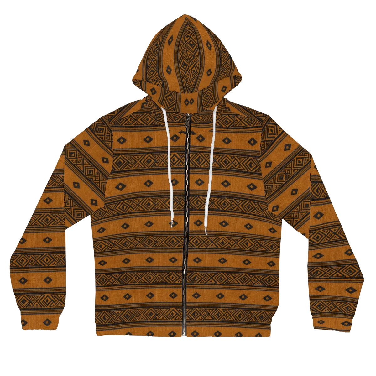 Indigo Loom on Women's Full-Zip Hoodie — Front