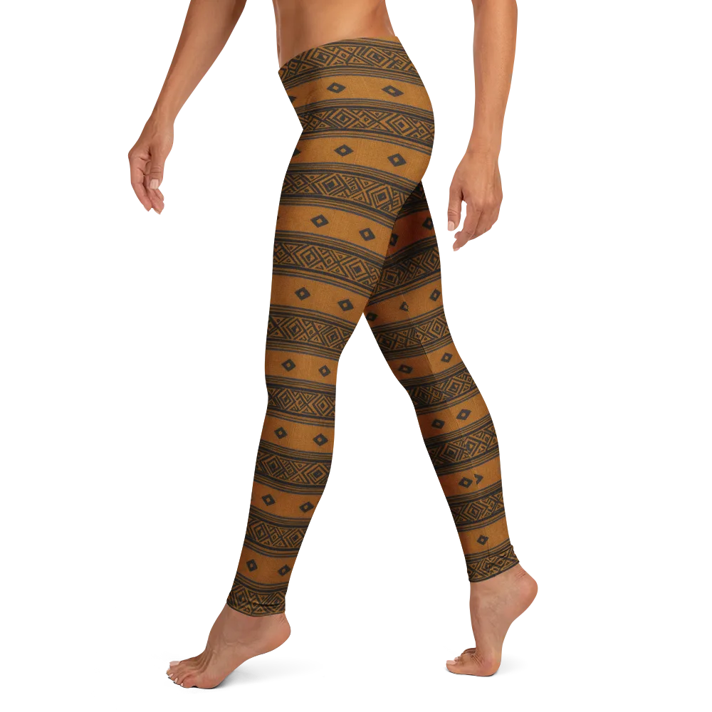 Indigo Loom on Leggings — Left