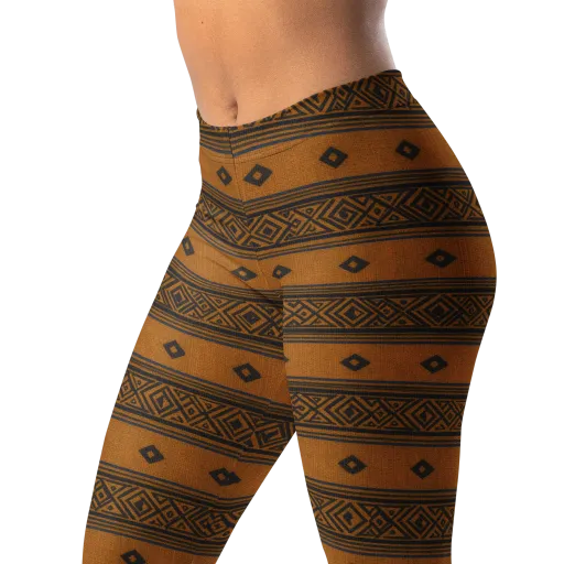 Indigo Loom on a Leggings