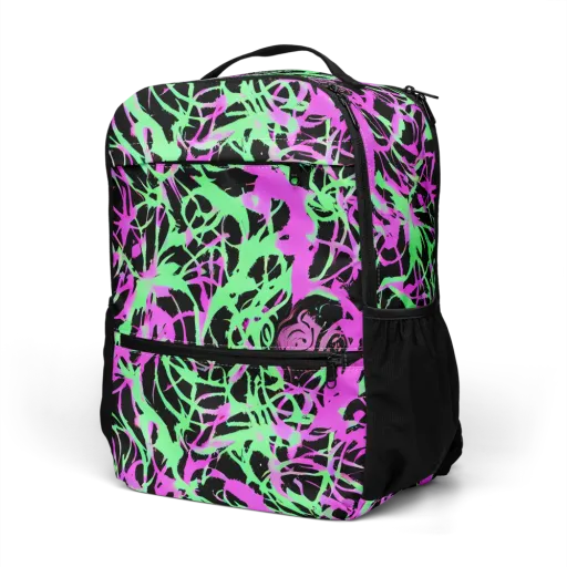 Neon Thorn on a Utility Backpack