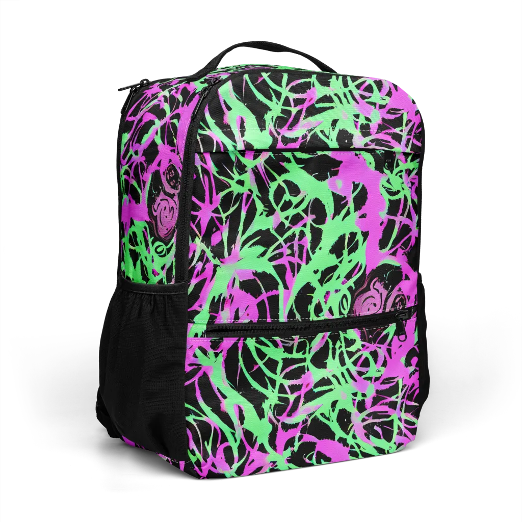 Neon Thorn on Utility Backpack — Right Front