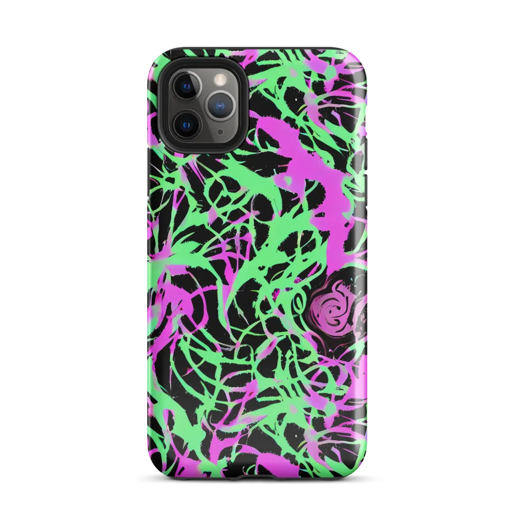 Neon Thorn on Tough Case for iPhone® — Front