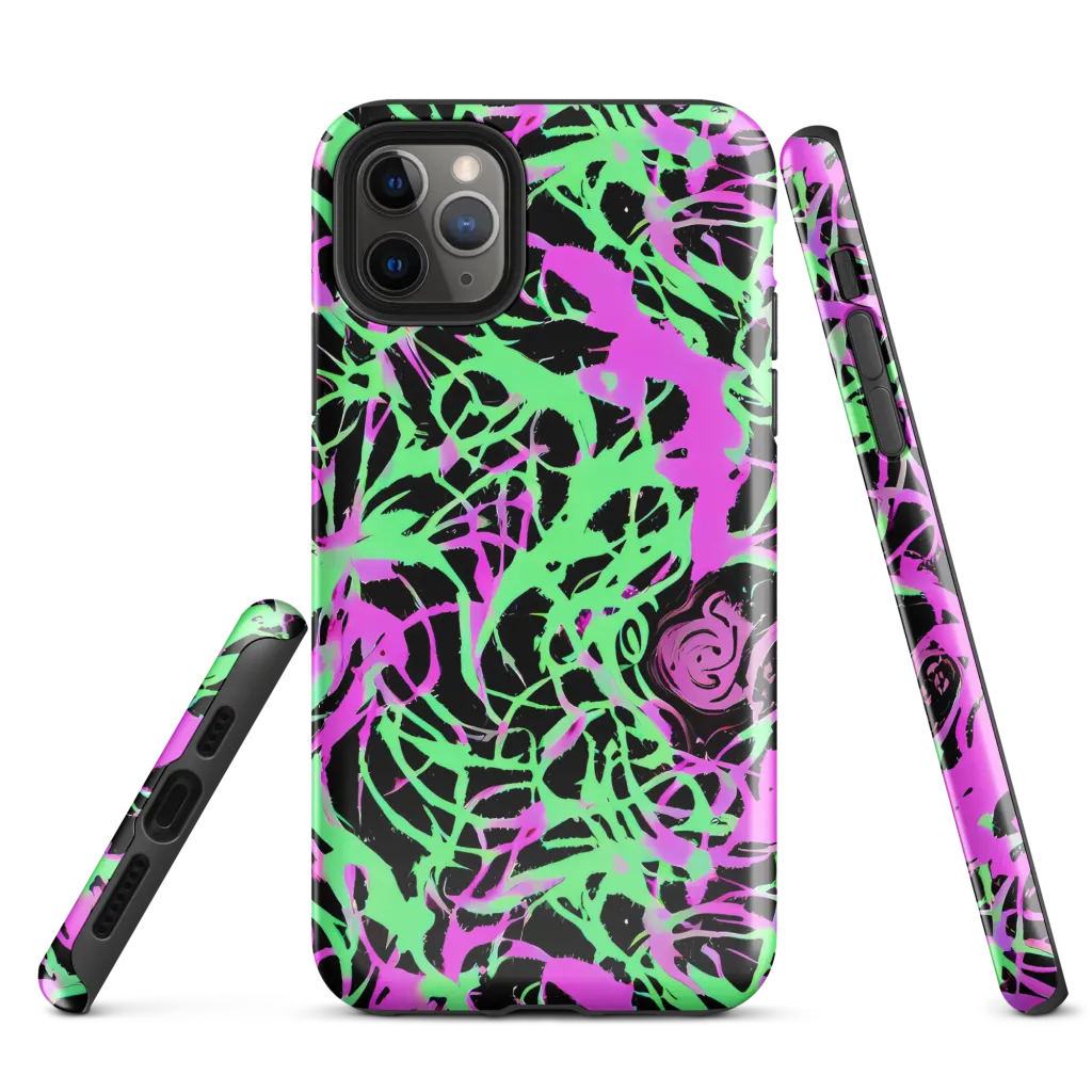 Neon Thorn on Tough Case for iPhone® — Front