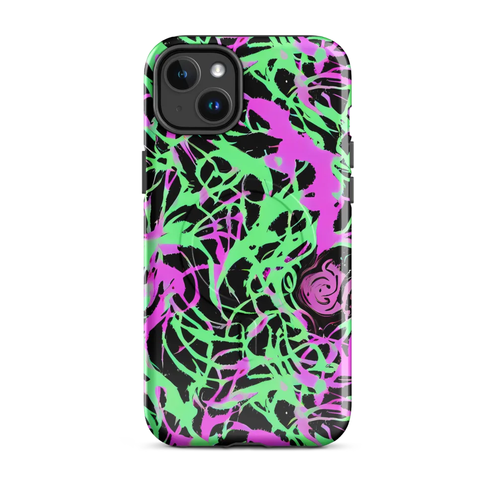 Neon Thorn on MagSafe Tough Case for iPhone® — Front