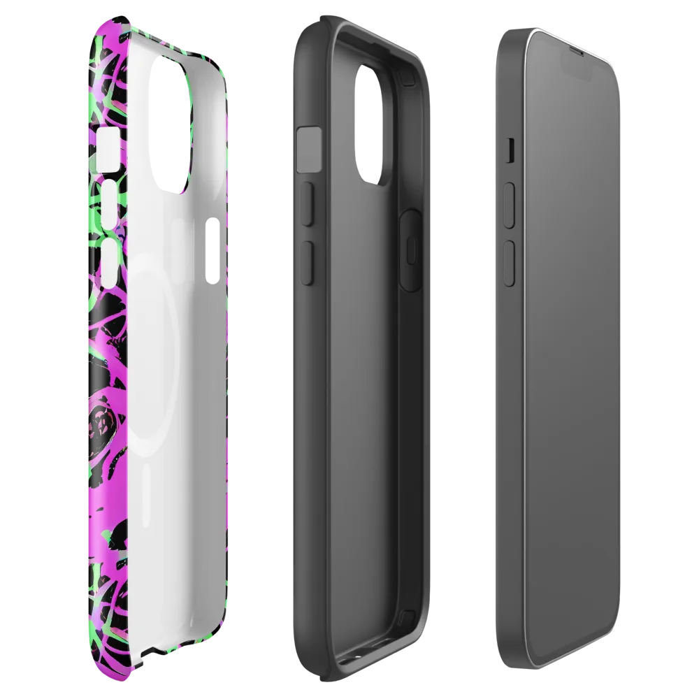Neon Thorn on MagSafe Tough Case for iPhone® — Front