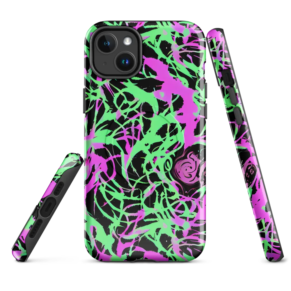 Neon Thorn on MagSafe Tough Case for iPhone® — Front
