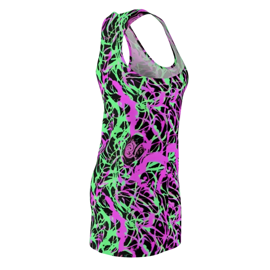 Neon Thorn on Racerback Dress — Back Side