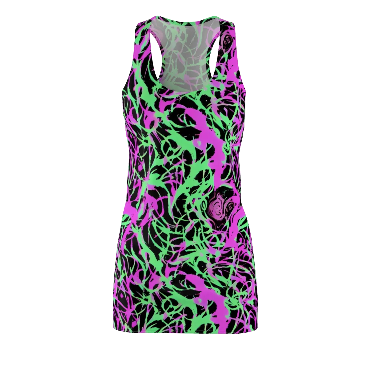 Neon Thorn on Racerback Dress — Front