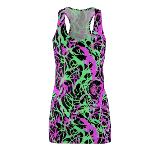 Neon Thorn on a Racerback Dress
