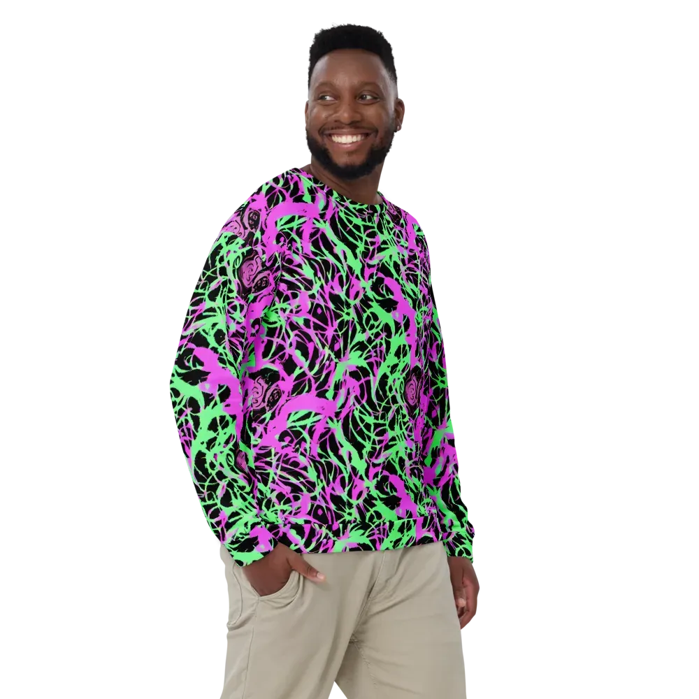 Neon Thorn on Sweatshirt — Front
