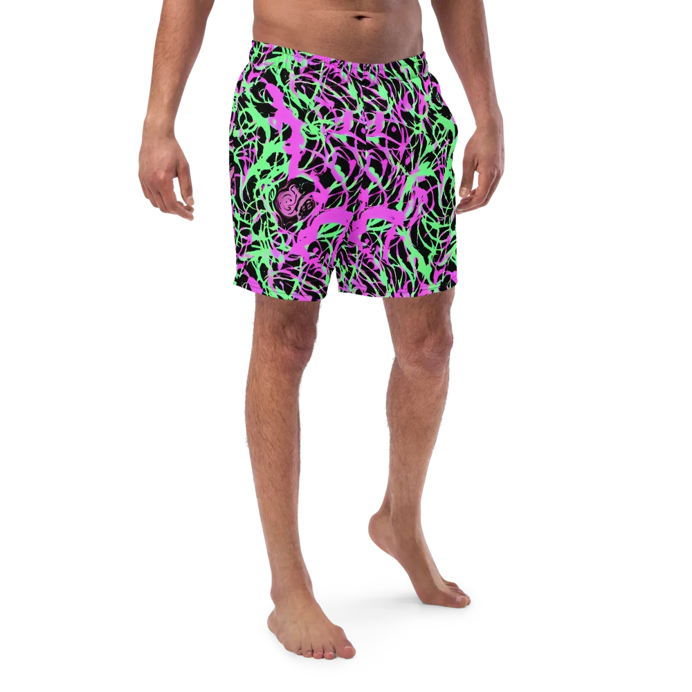 Neon Thorn on Swim Trunks — Front