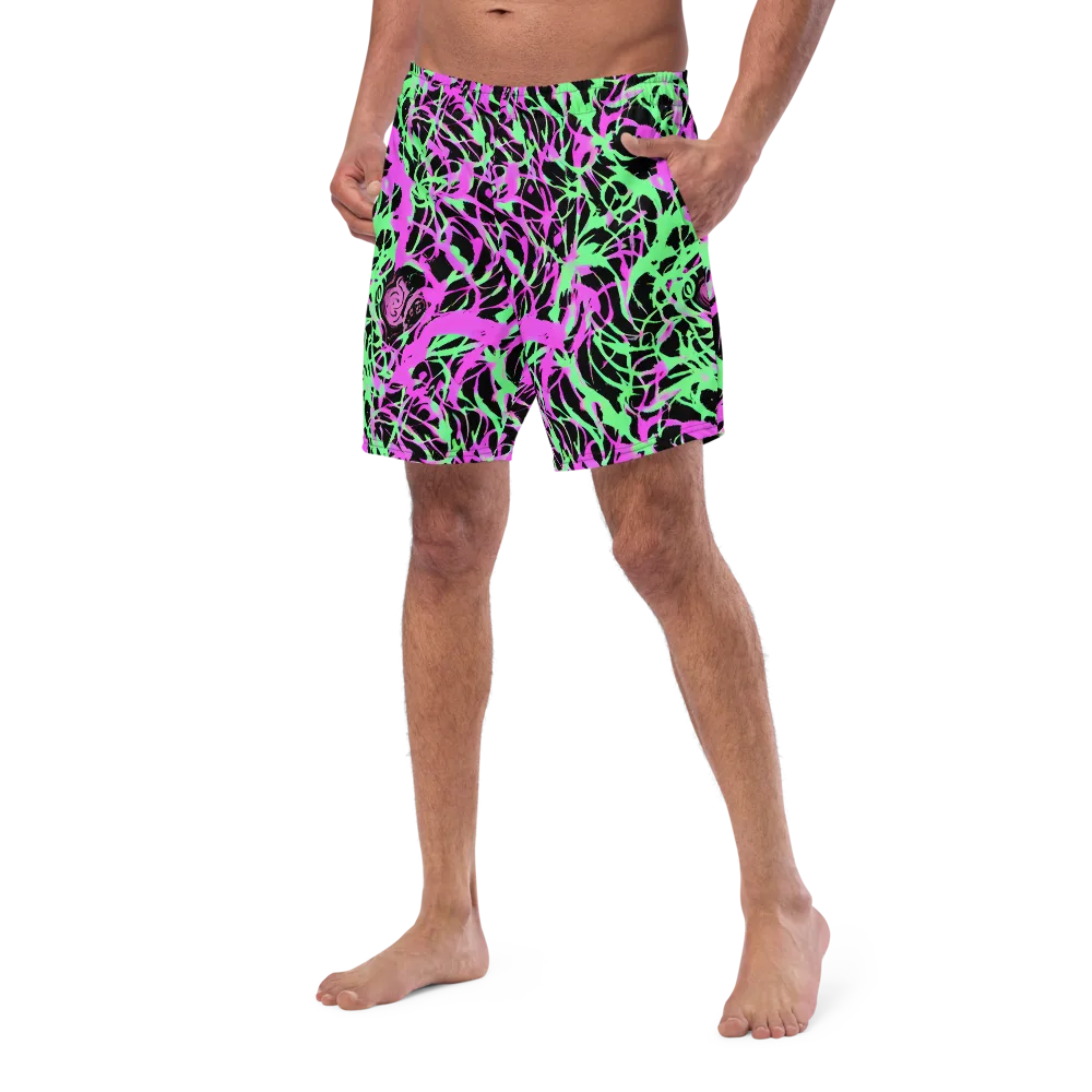 Neon Thorn on Swim Trunks — Left Front