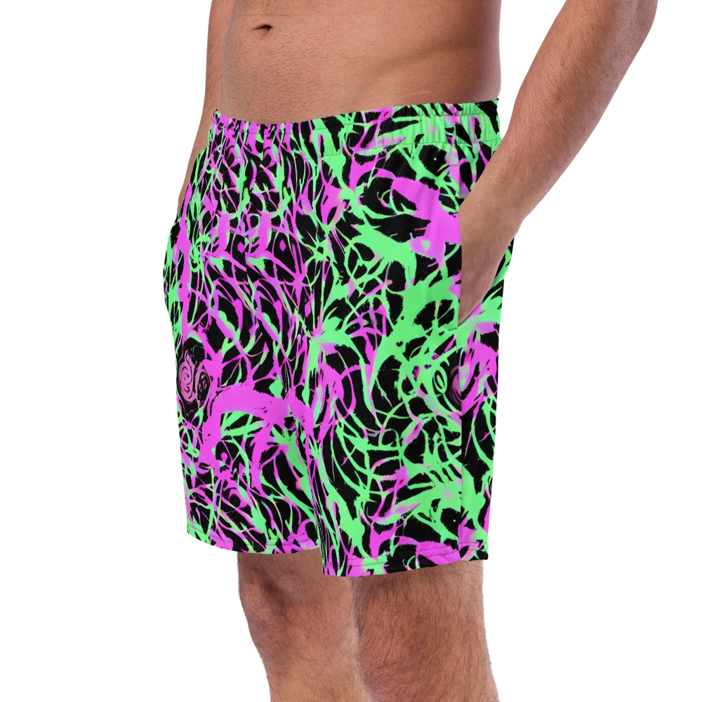 Neon Thorn on Swim Trunks — Left Front