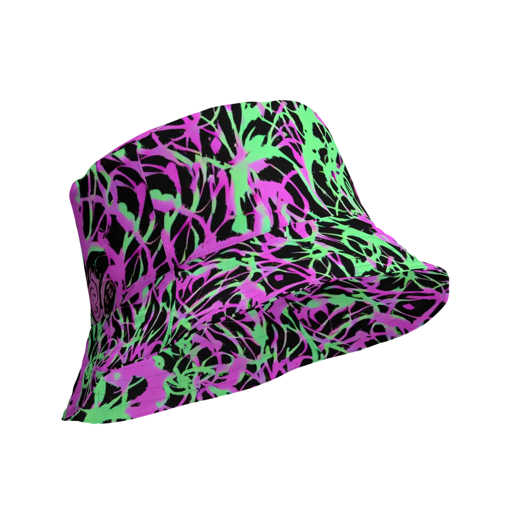 Neon Thorn on Reversible Bucket Hat — Product details Outside