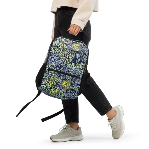 Ultraviolet Grid on a Utility Backpack