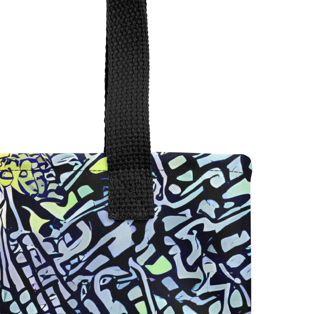 Ultraviolet Grid on Tote Bag — Product details