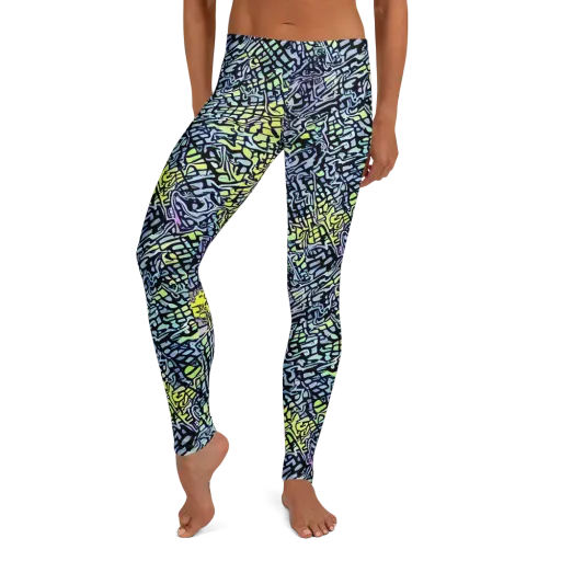 Ultraviolet Grid on a Leggings