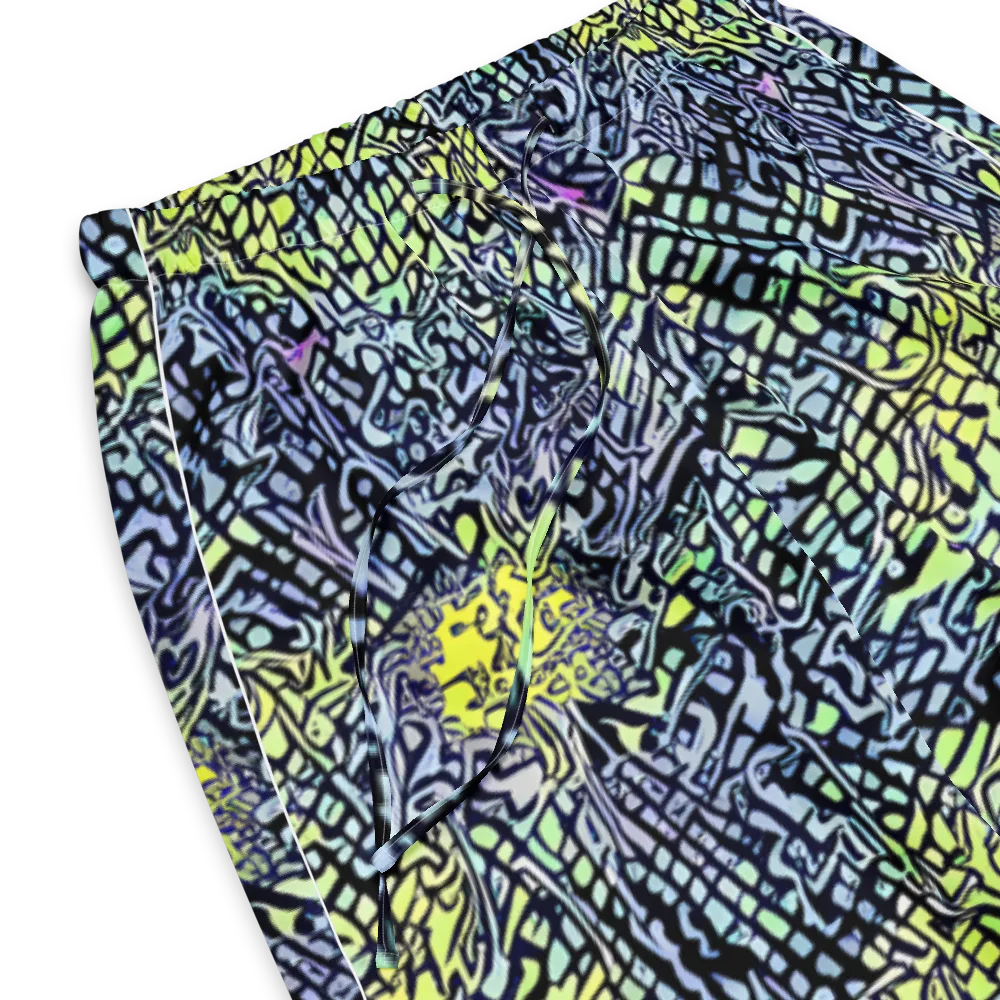 Ultraviolet Grid on Women's Pajama Pants — Product details
