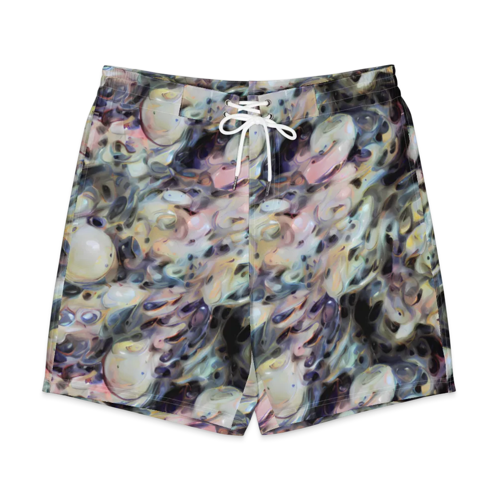 Opaline Drift on Men's Board Shorts — Front