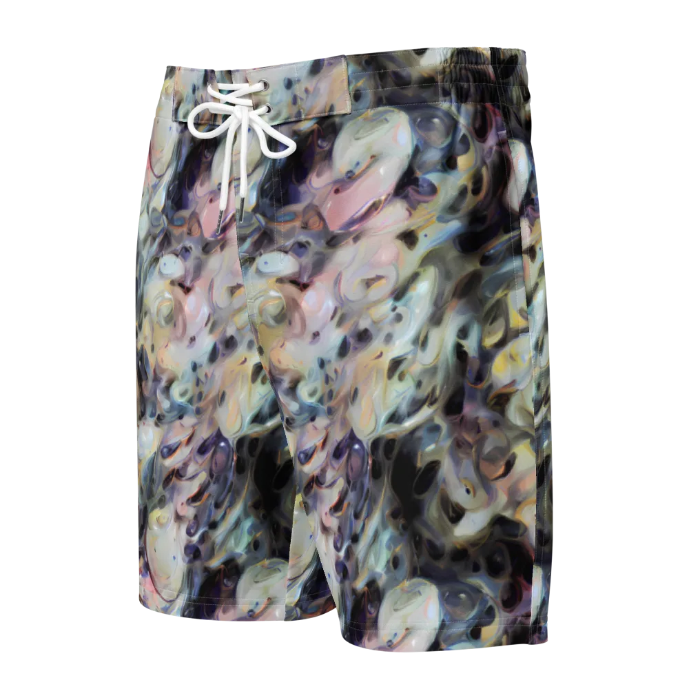 Opaline Drift on Men's Board Shorts — Front