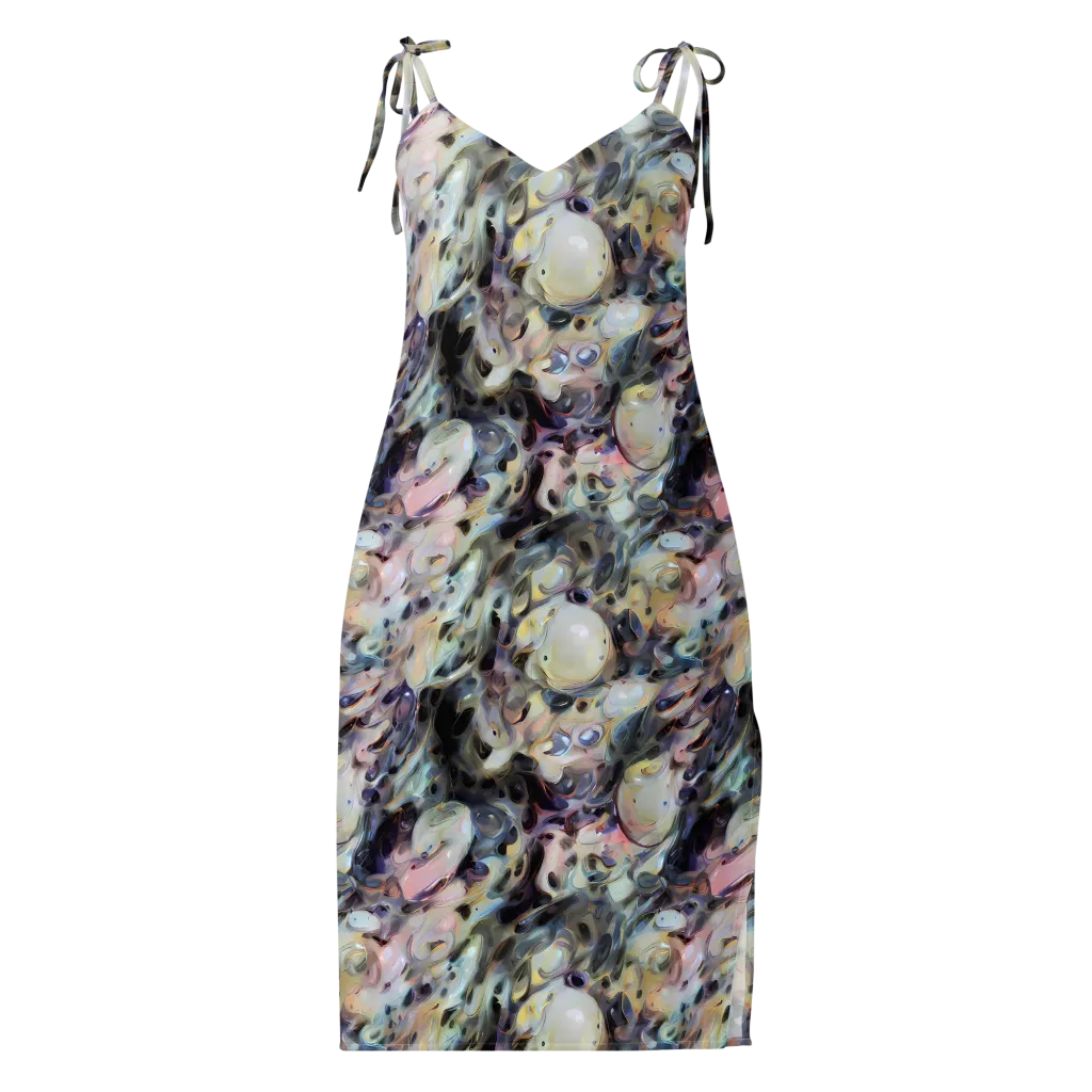 Opaline Drift on Slip Dress — Front