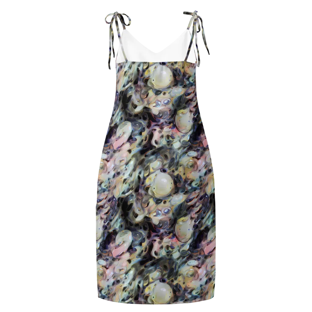 Opaline Drift on Slip Dress — Back