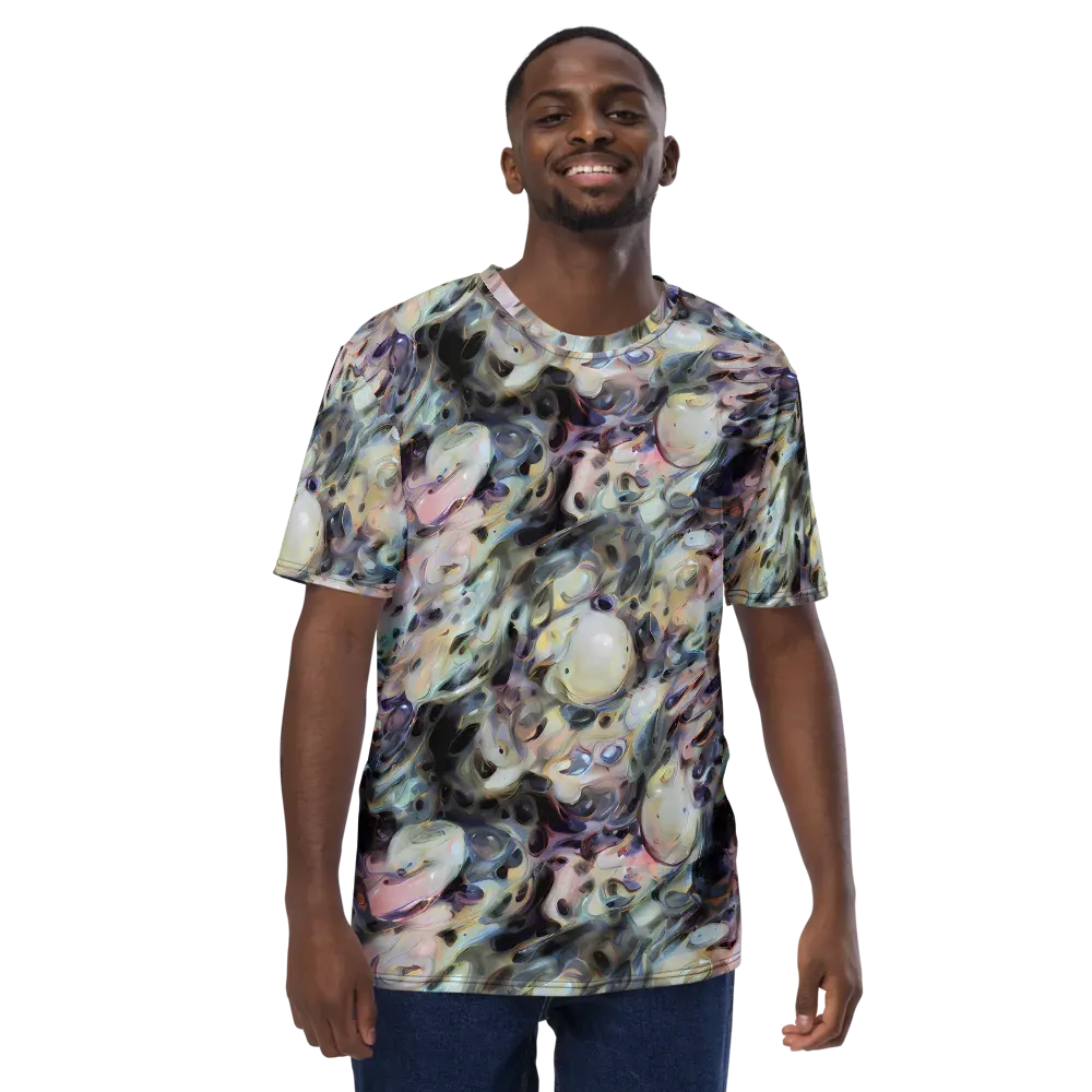 Opaline Drift on Men's Crew Neck T-Shirt — Front