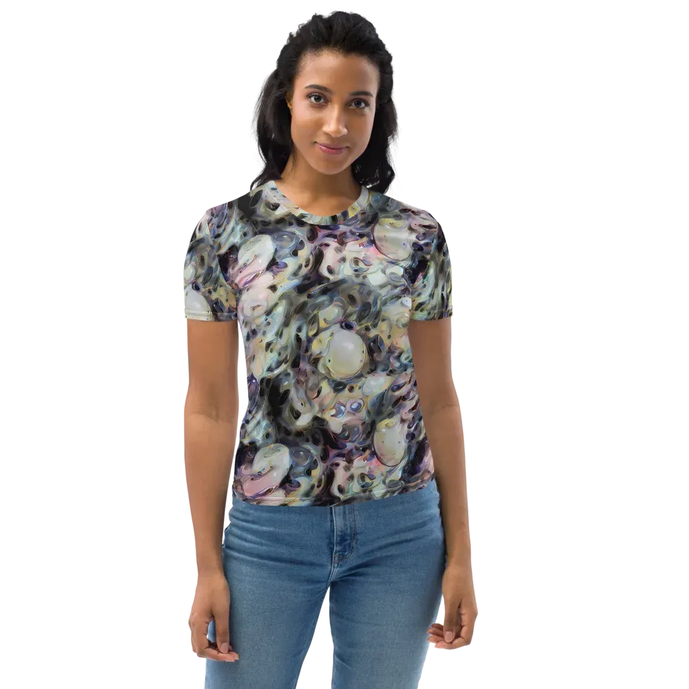 Opaline Drift on Women's Crew Neck T-Shirt — Front