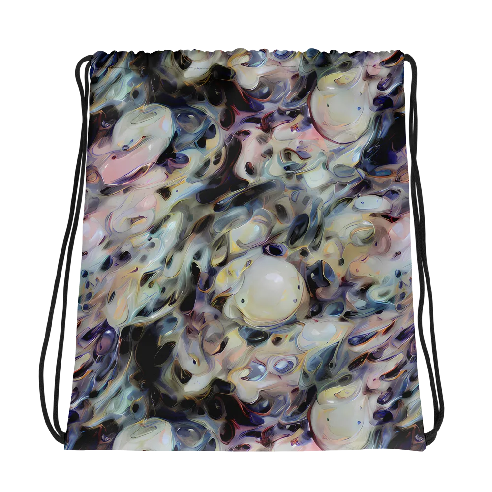 Opaline Drift on Drawstring Bag — Photo
