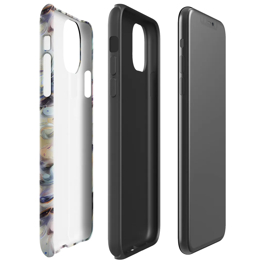 Opaline Drift on Tough Case for iPhone® — Right