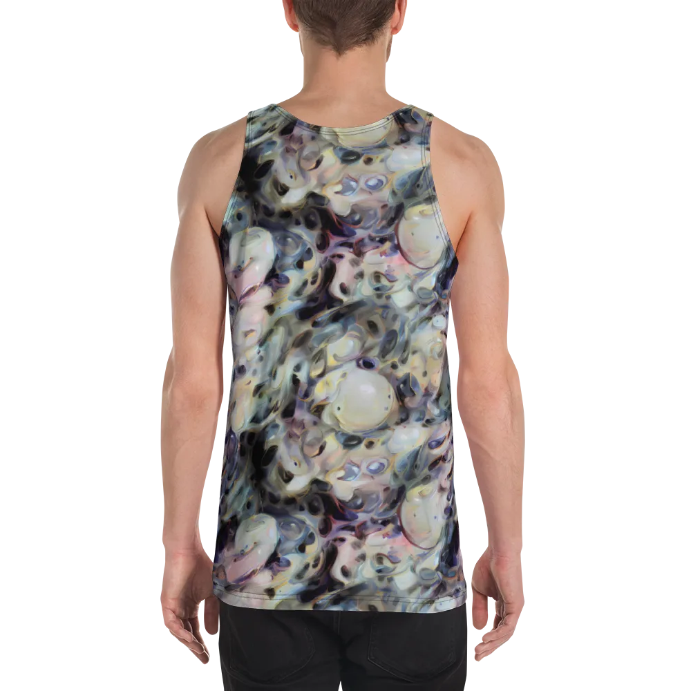 Opaline Drift on Men's Tank Top — Back
