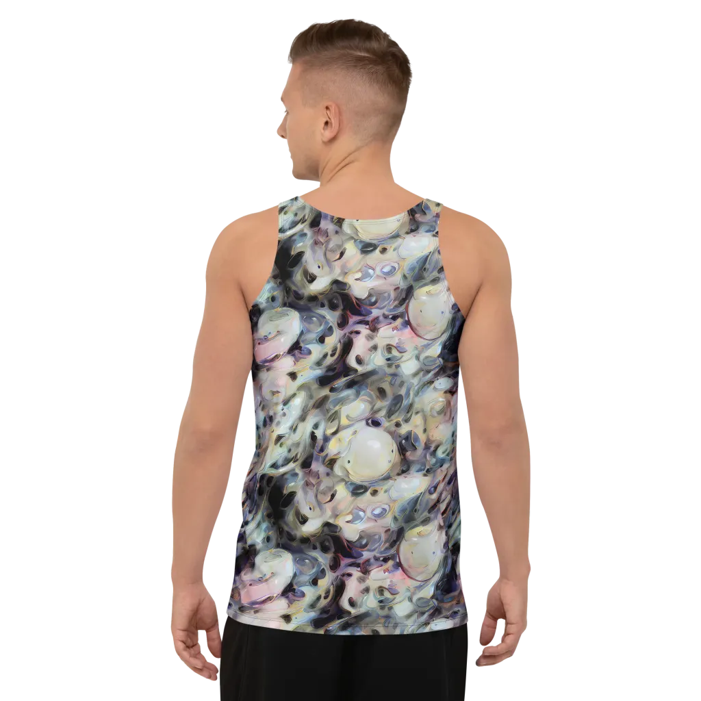 Opaline Drift on Men's Tank Top — Back