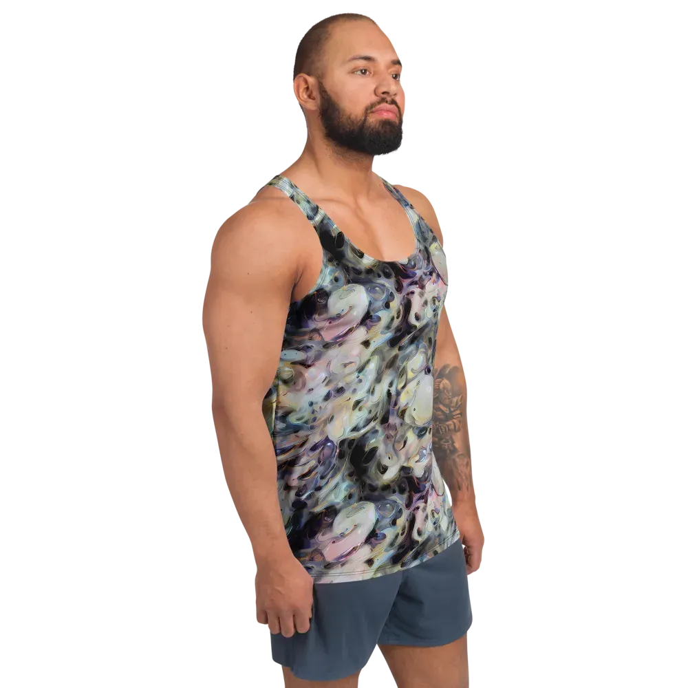 Opaline Drift on Men's Tank Top — Right Front