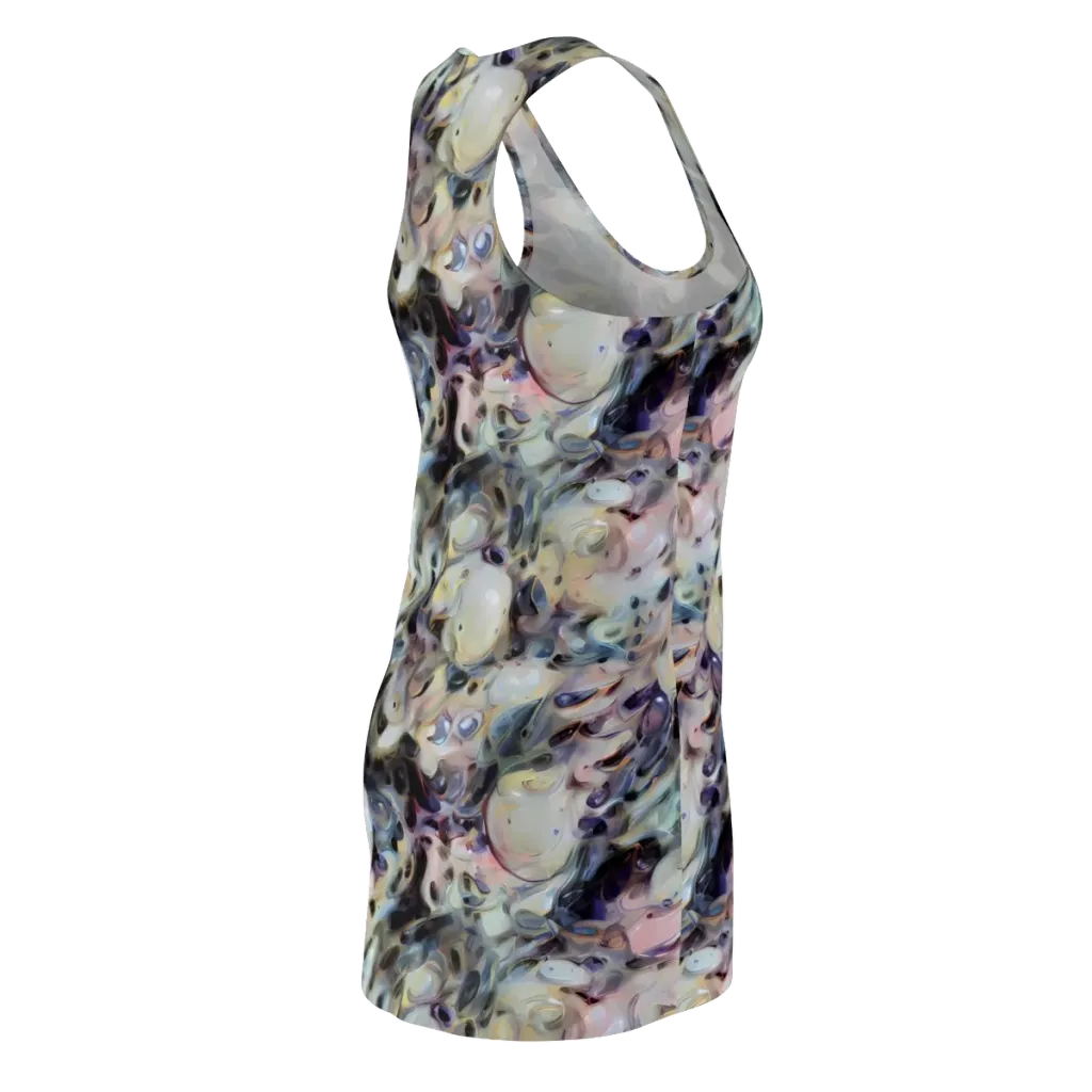 Opaline Drift on Racerback Dress — Back Side