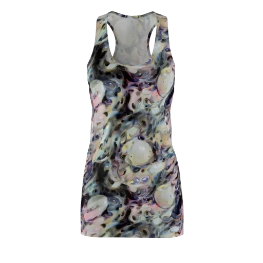 Opaline Drift on a Racerback Dress