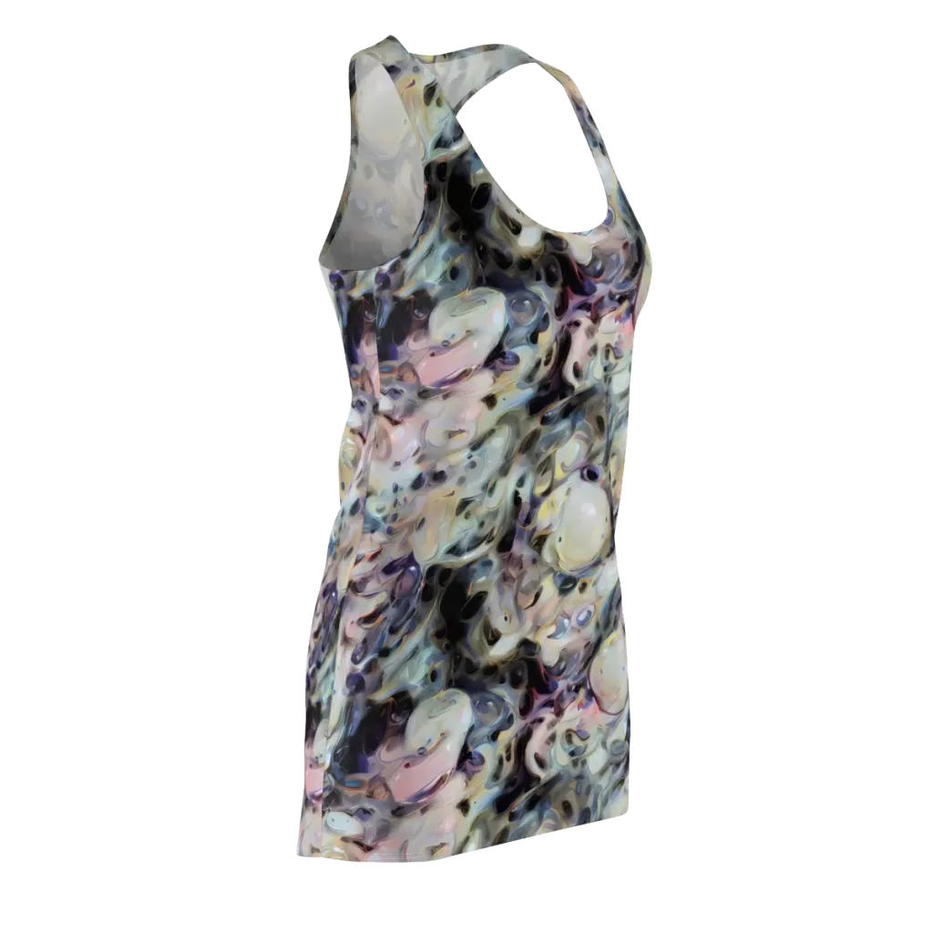 Opaline Drift on Racerback Dress — Front Side