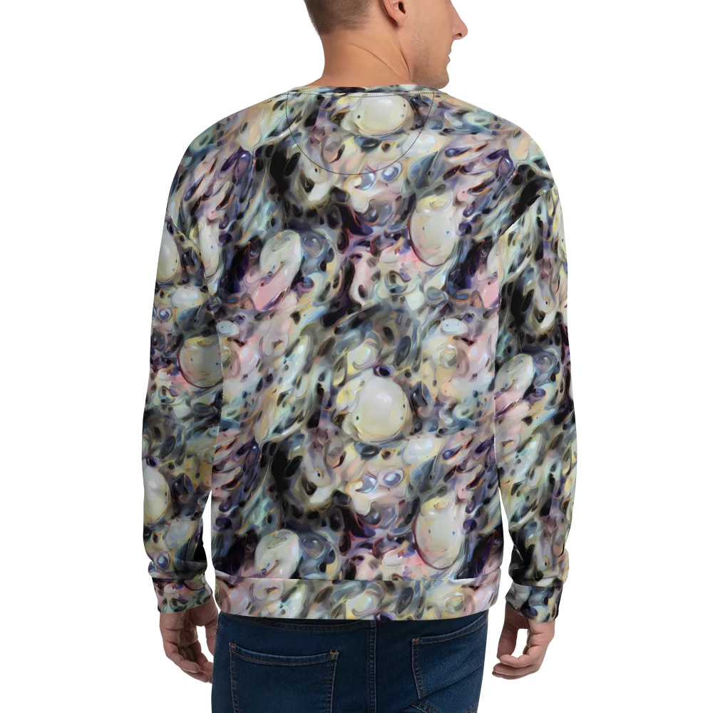 Opaline Drift on Sweatshirt — Back